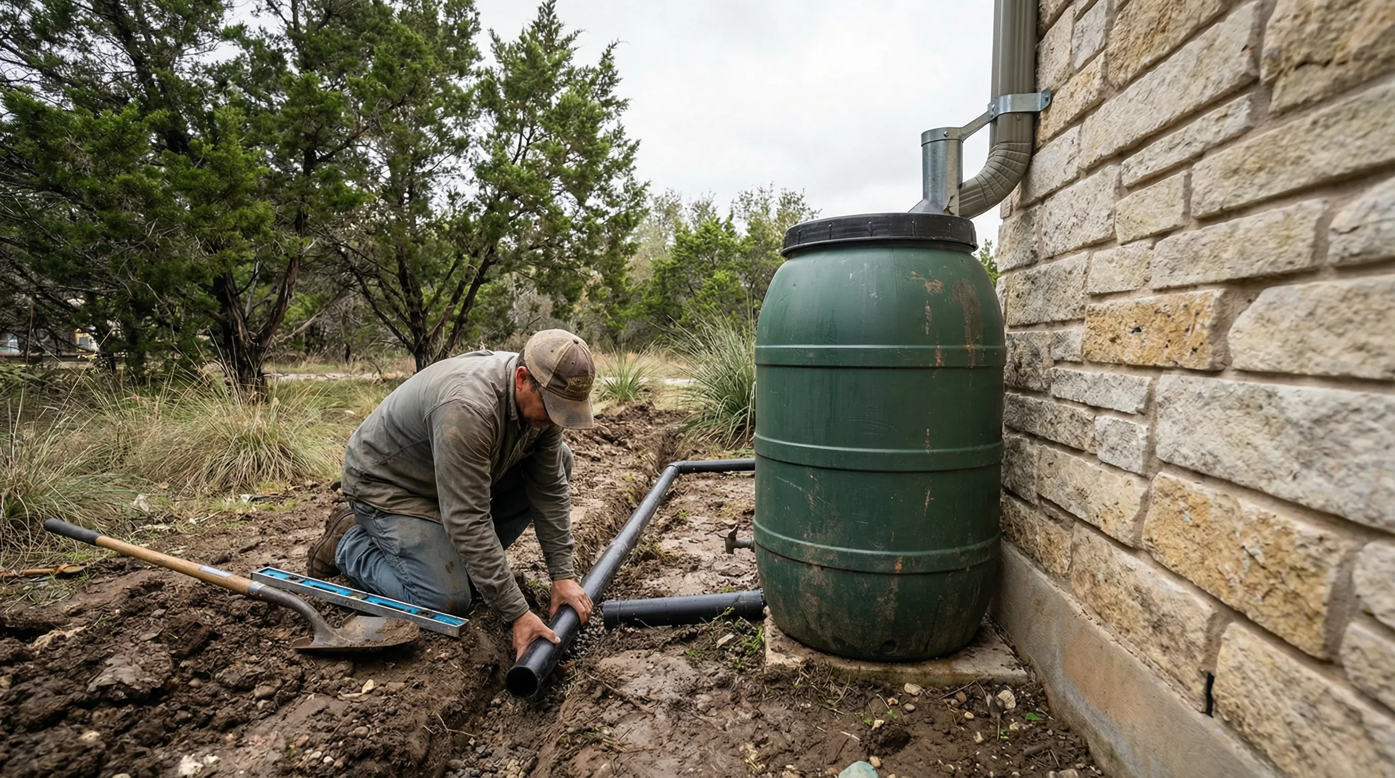 Compacted soil causes runoff: why Leander new-build lots need soil prep and zone design